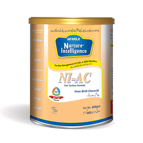 Ni-Ac Low Lactose Formula Milk Powder, 400g