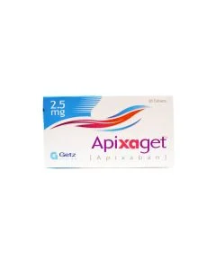 Apixaget 2.5mg Tablets