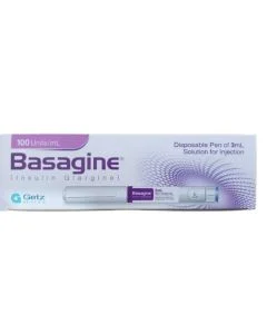 Basagine Disposable Pen 3ml 100units/Ml
