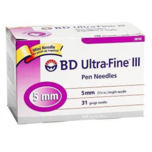Bd Ultra Fine Iii Pen Needle 31g 5mm 8mm