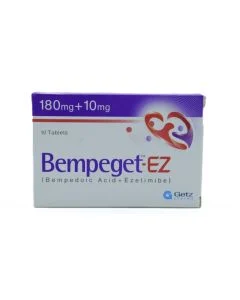 Bempeget Ez 180mg 10mg Tab 10s