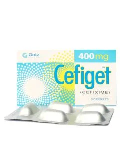 Cefiget 400mg Capsules
