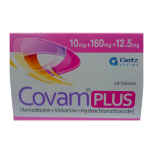 Covam Plus 10mg 160mg 12.5mg Tablets
