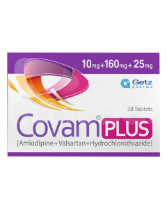 Covam Plus 10mg 160mg 25mg Tablets