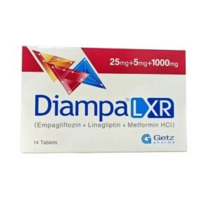 Diampa Lxr 25mg 5mg 1000mg Tablets 14s